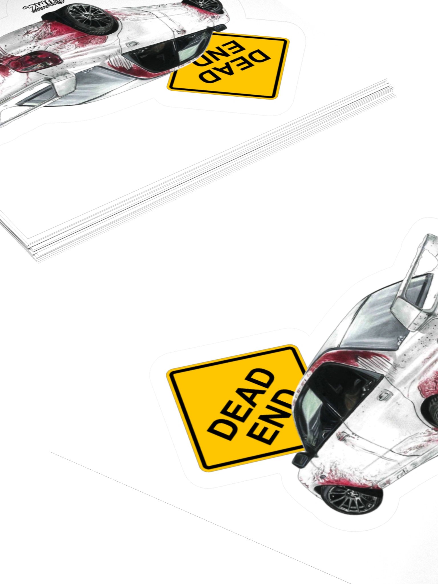 Dead End GUMZ. Kiss Cut Sticker product image (10)