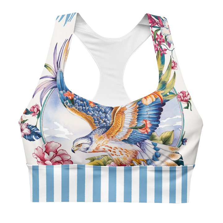 Eagle-Hawaiian hawk-Recycled Longline Sports Bra product image (1)