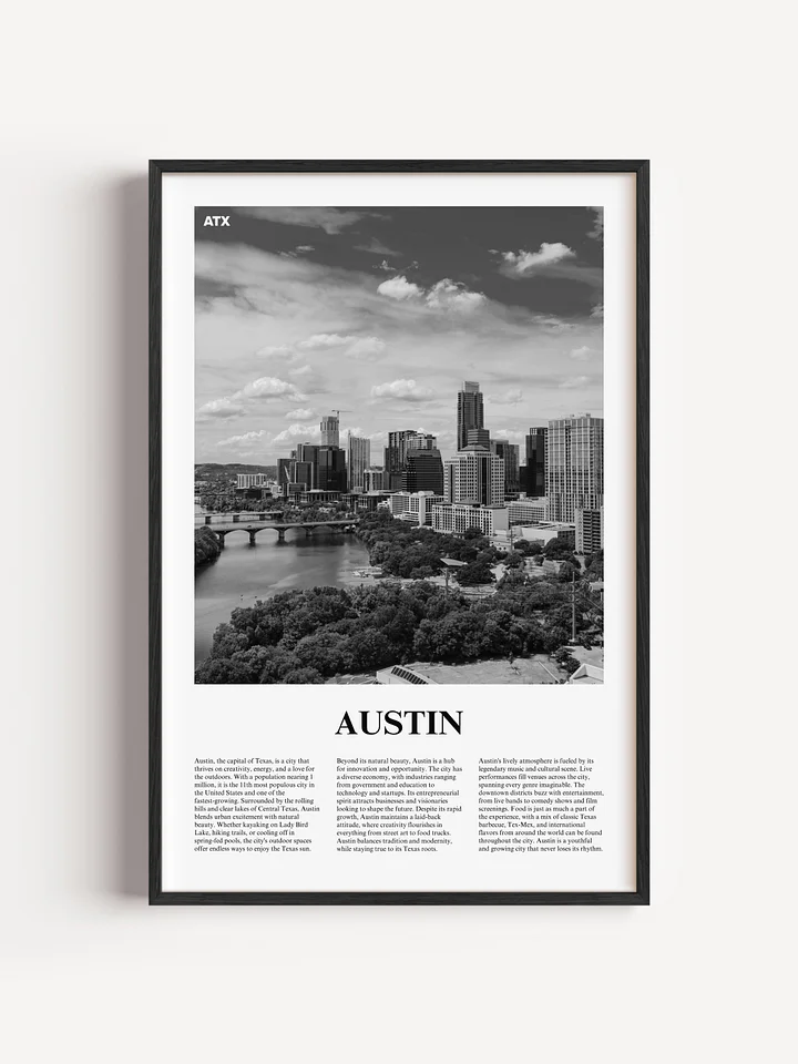 Austin 01 Newspaper Poster product image (1)