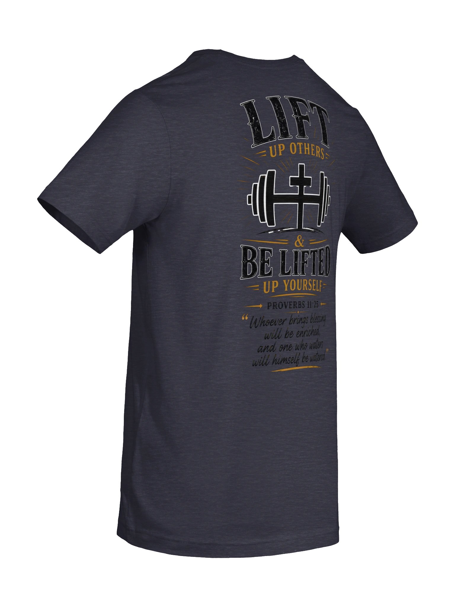 His House Unisex "Lift and Be Lifted" T-Shirt product image (8)
