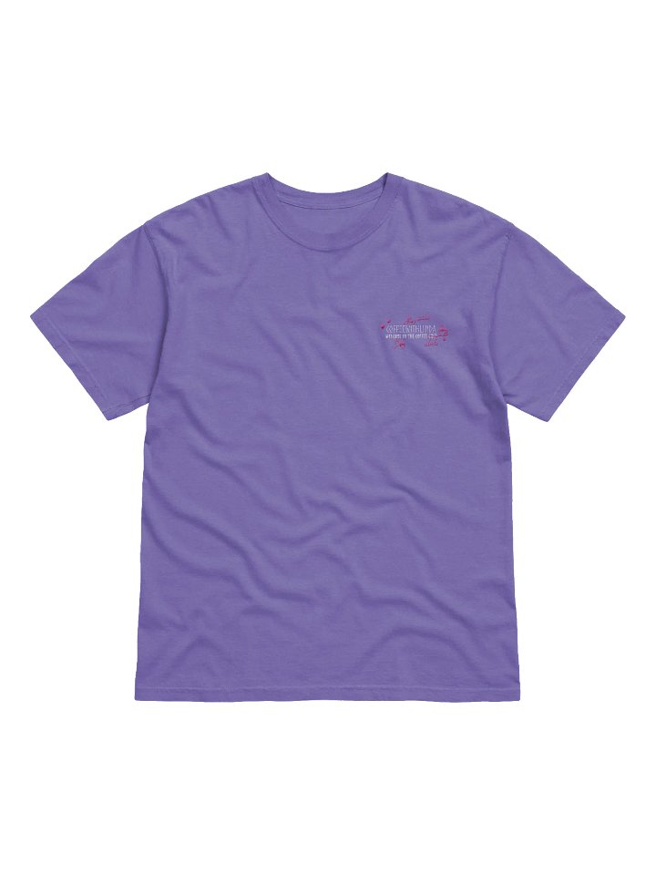 Coffee Club Pink Logo Embroidered Tee product image (1)
