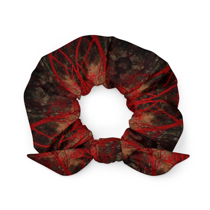 Night Sky Red Forest All-Over Scrunchie product image (1)