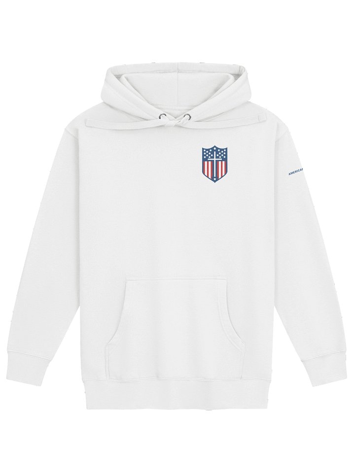 Faith & Freedom 250 Hoodie — Crest Edition product image (2)