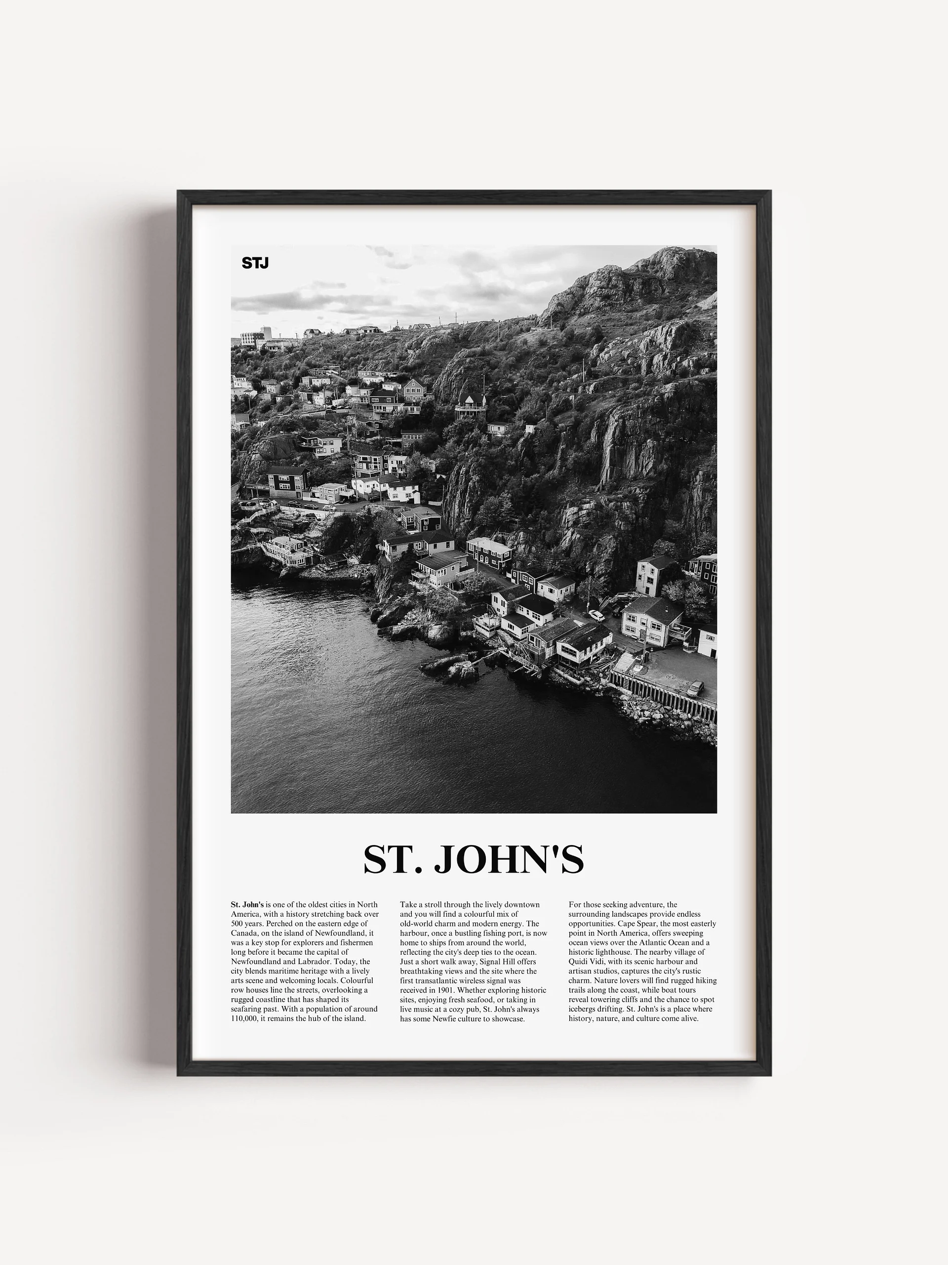 St. John's 03 Newspaper Poster product image (1)
