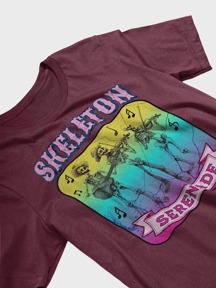 Skeleton Serenade Musical T-Shirt product image (2)