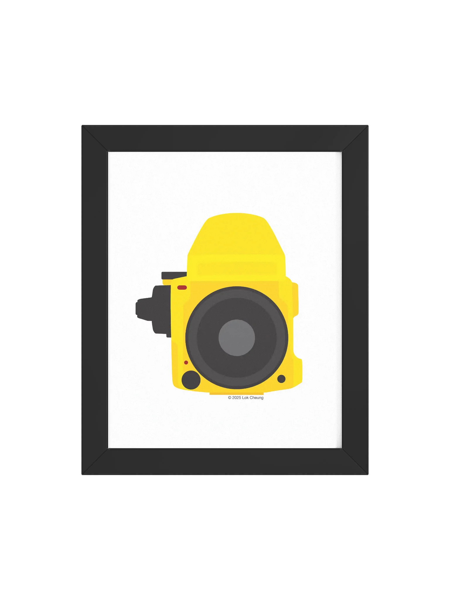 M 645 Yellow - Framed Poster product image (78)