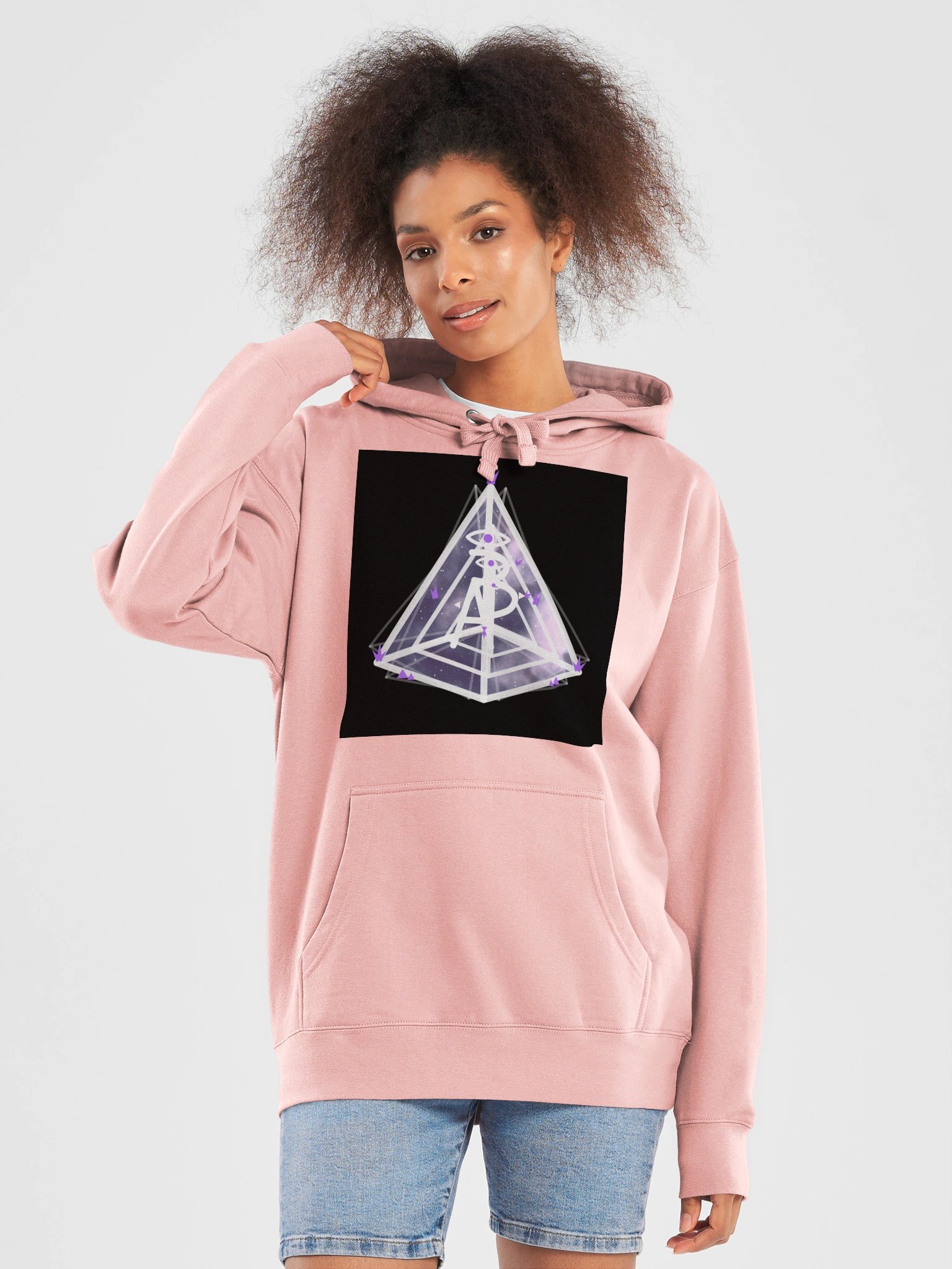 AP-3 9D Galaxy Hoodie — Pink product image (5)
