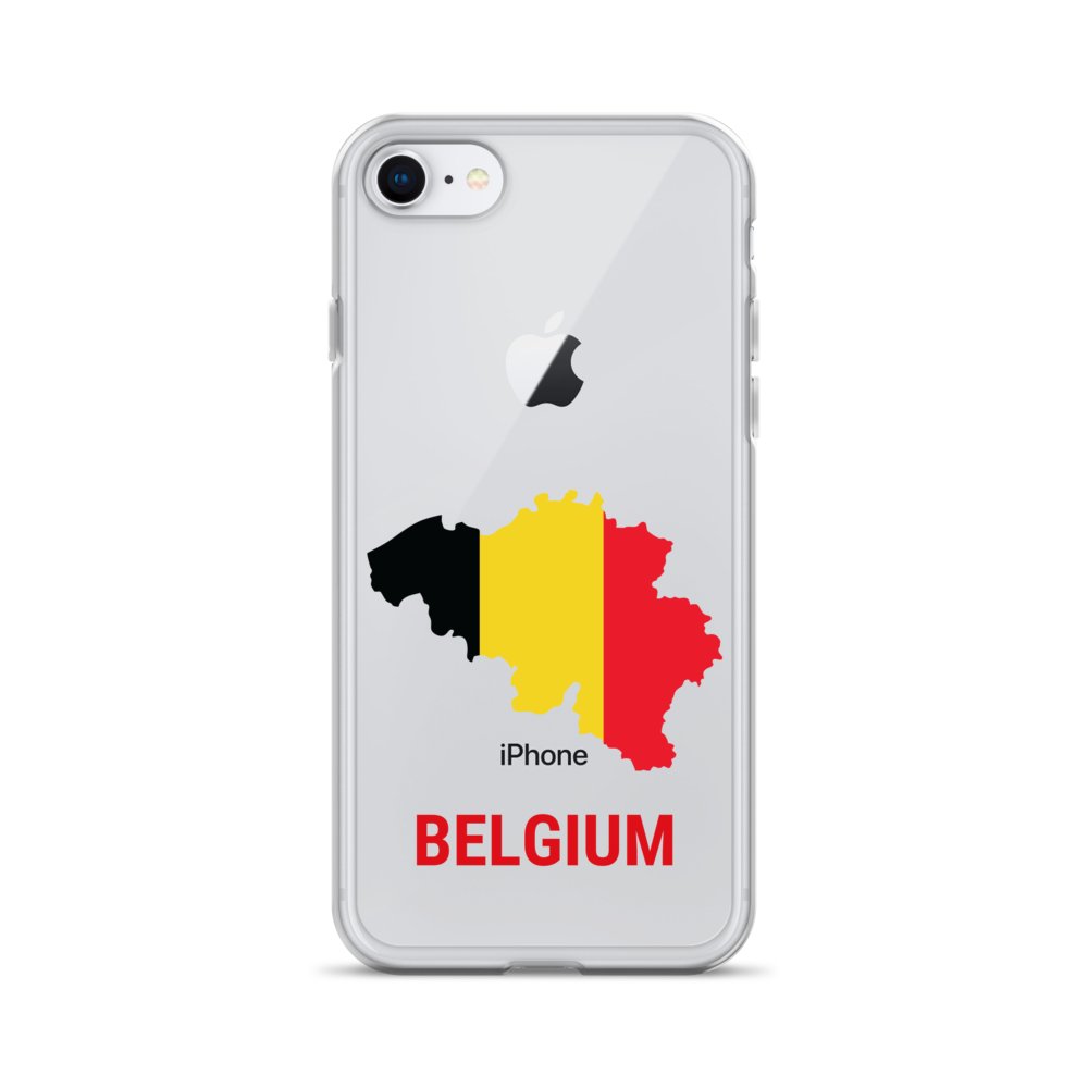 Belgium 2026 World Cup Flag iPhone Tough Case - Belgium Soccer Phone Cover - Dual Layer Protective Case product image (1)