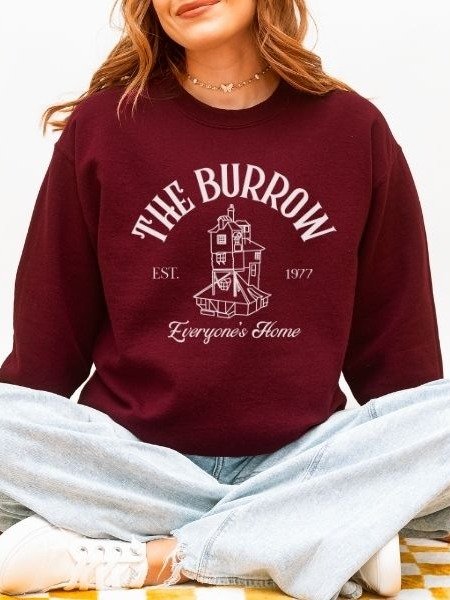 Burrown Cozy Fall Minimalist Sweatshirt product image (7)