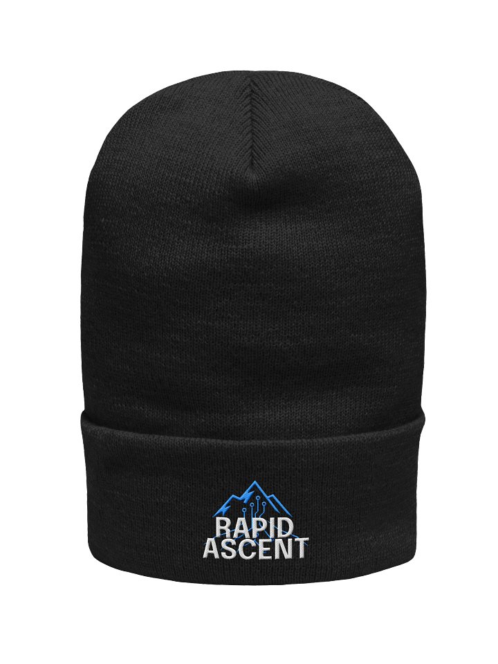 Rapid Ascent Beanie White and Blue product image (1)