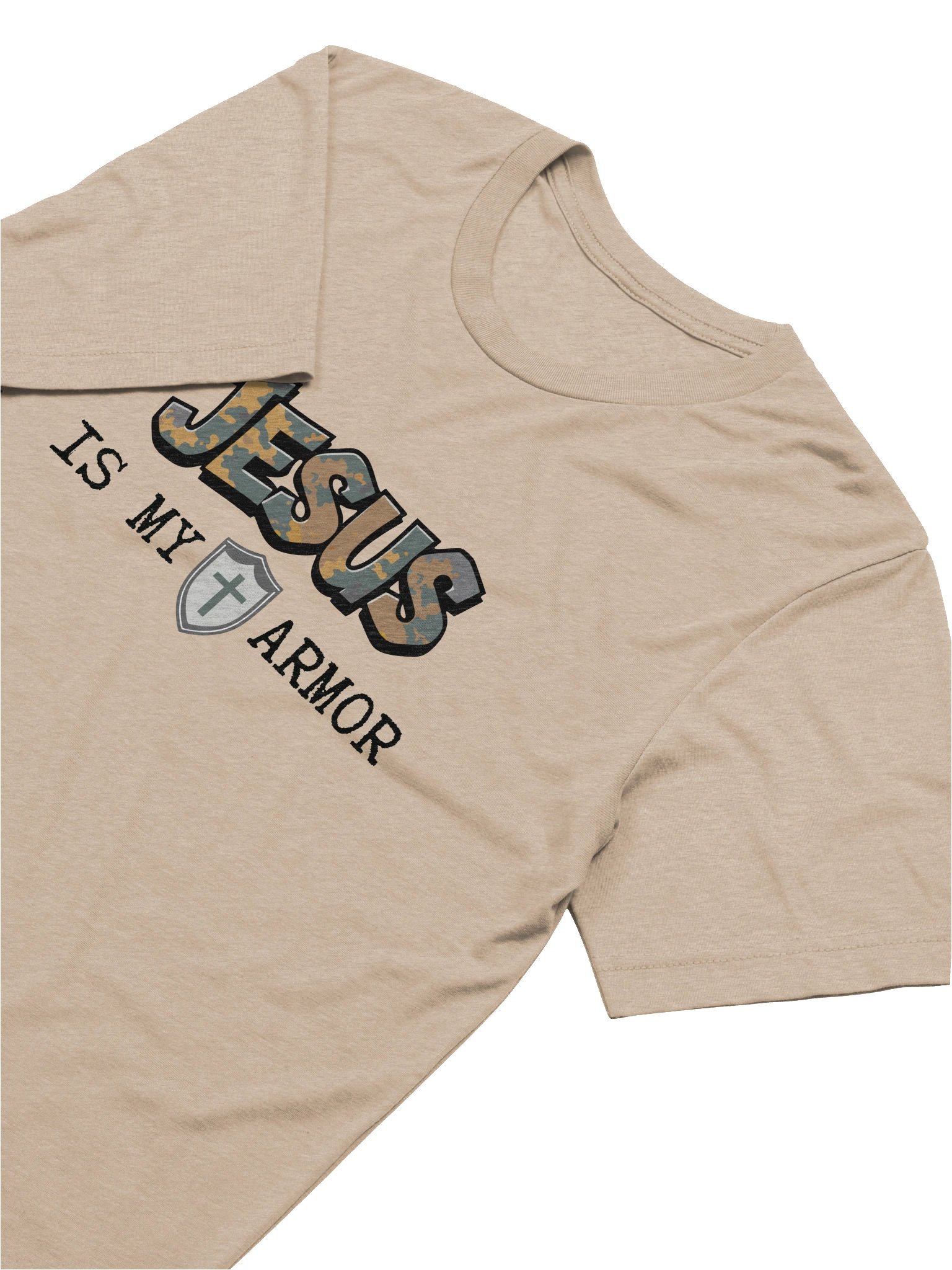 Jesus Is My Armor Workout T-shirt product image (10)