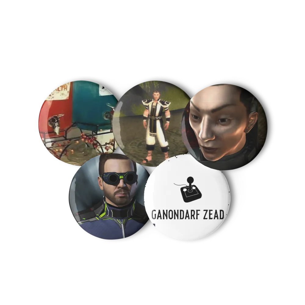 Darkened Delights Pin Button Set product image (11)