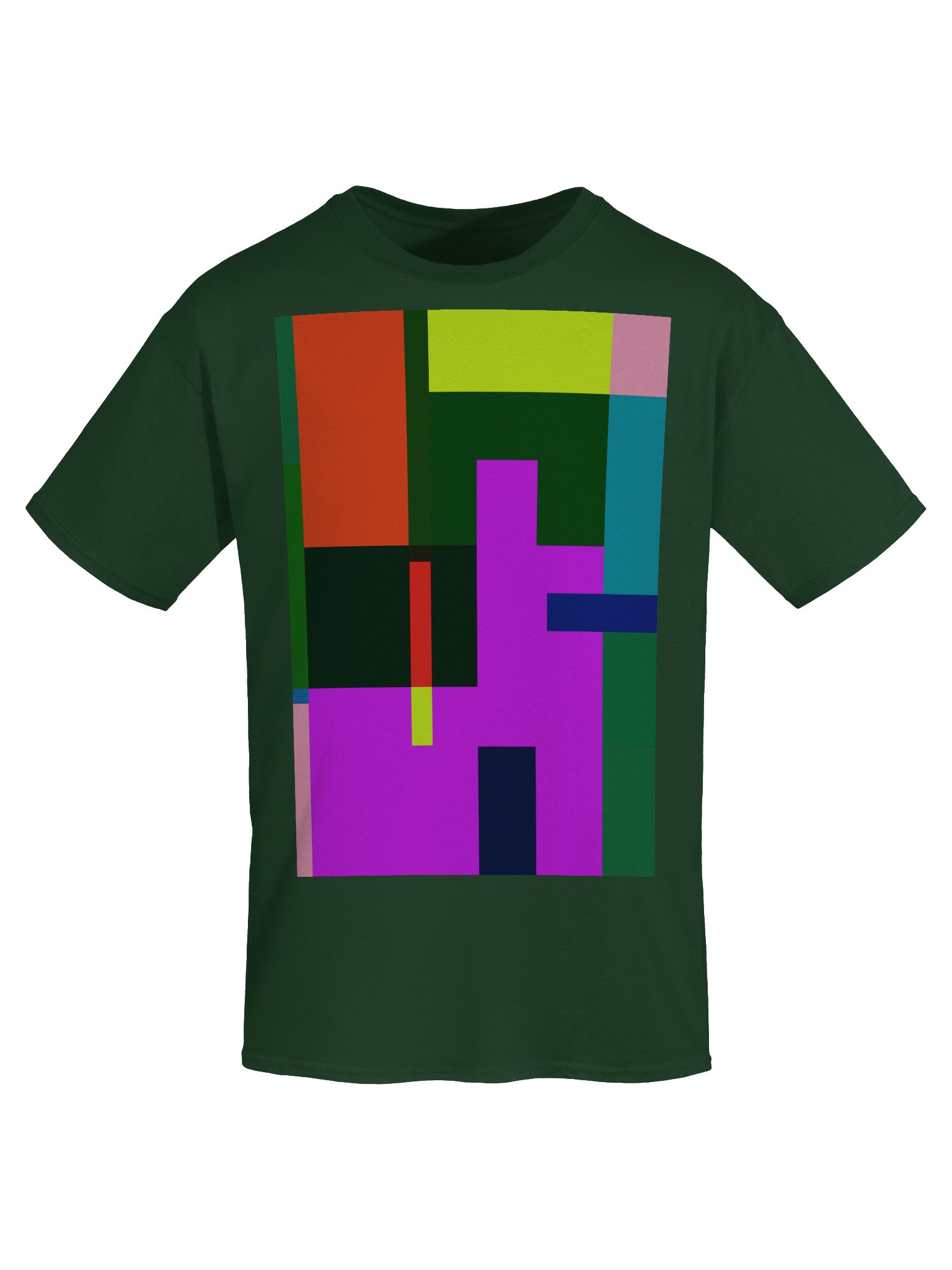 Vibrant Geometry Unisex Tee product image (7)
