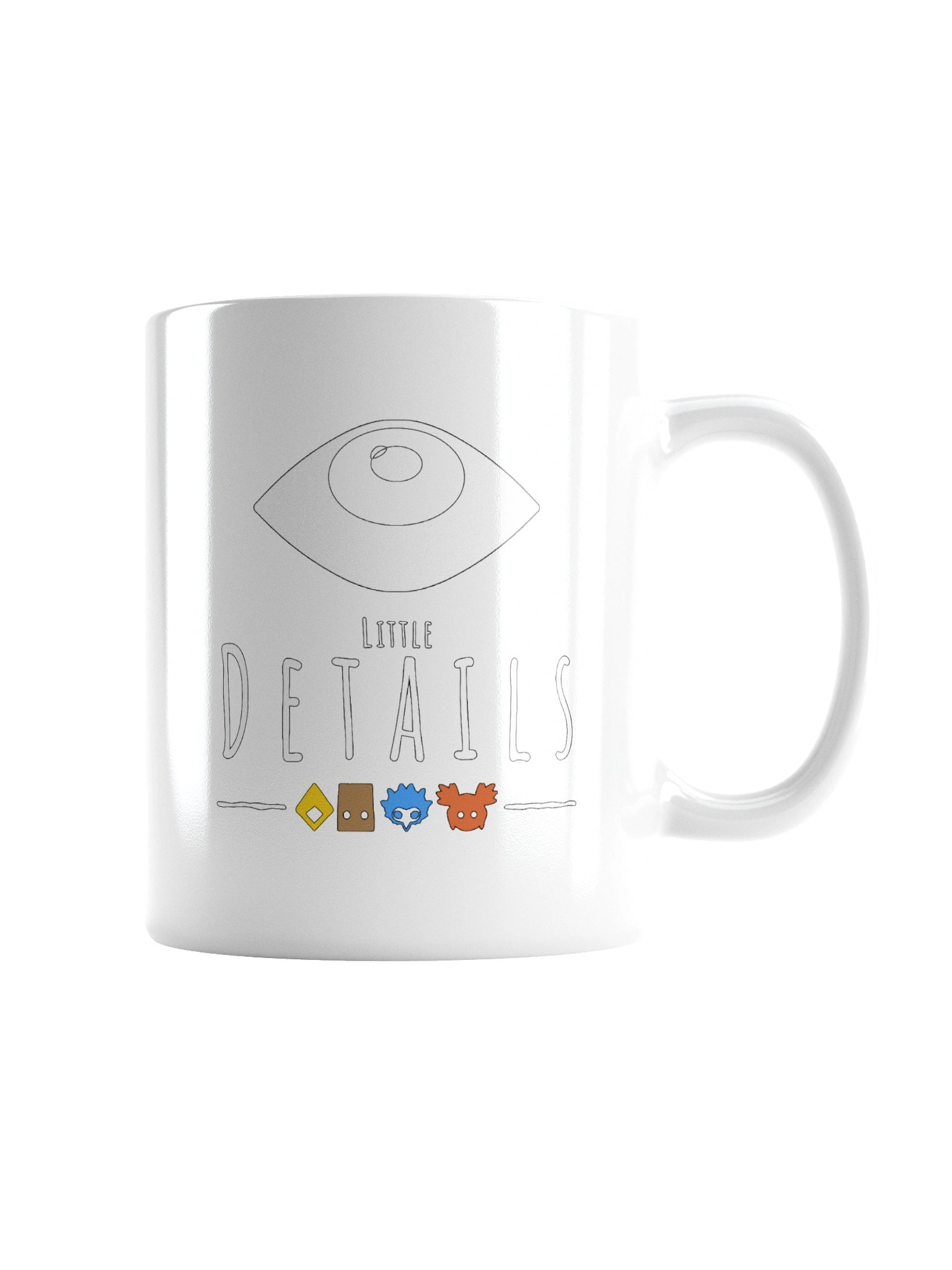 Little Details - White Glossy Mug product image (9)