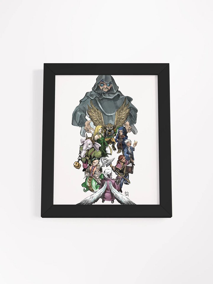 The Menagerie Framed Wall Print product image (2)