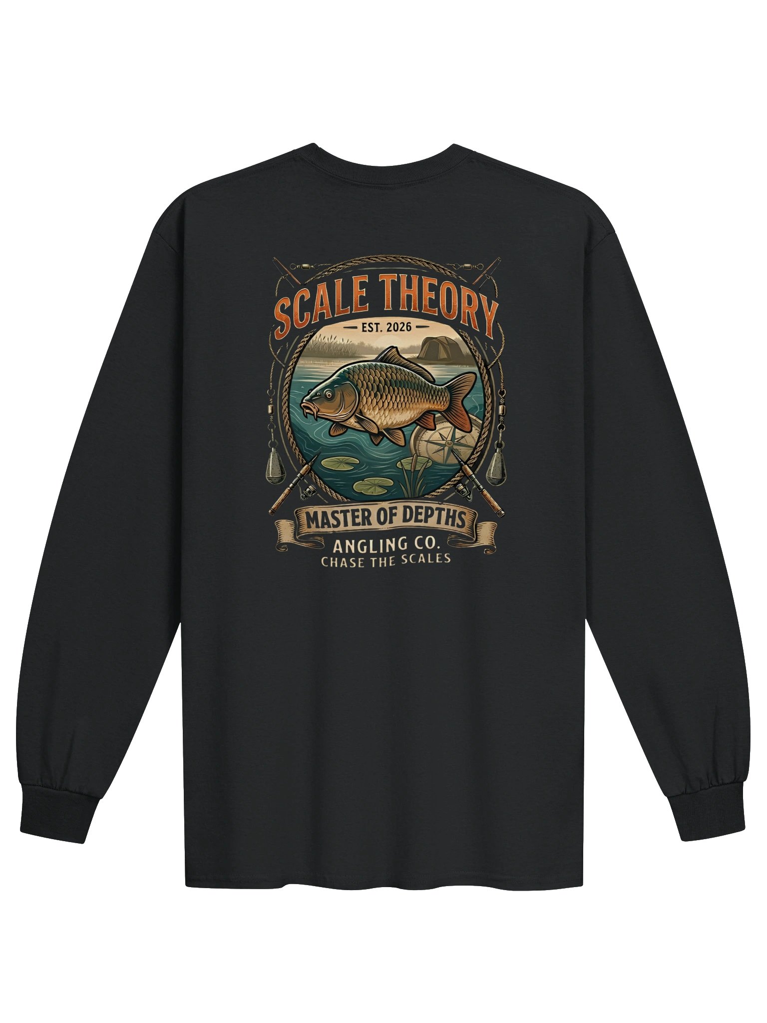 Scale Theory Deep Water Edition Mens Long Sleeve Tee product image (9)