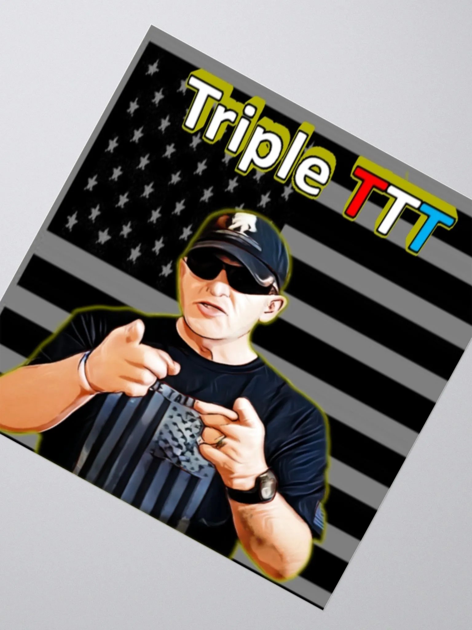 Triple TTT Sticker product image (2)