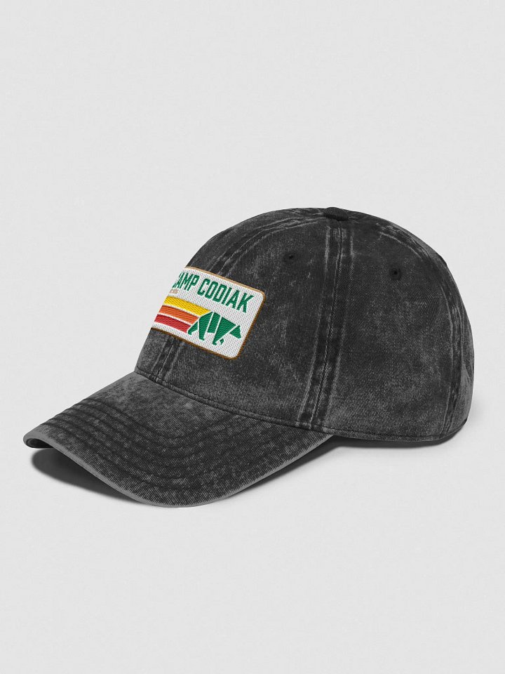 Camp Codiak Embroidered Denim Dad Hat product image (2)