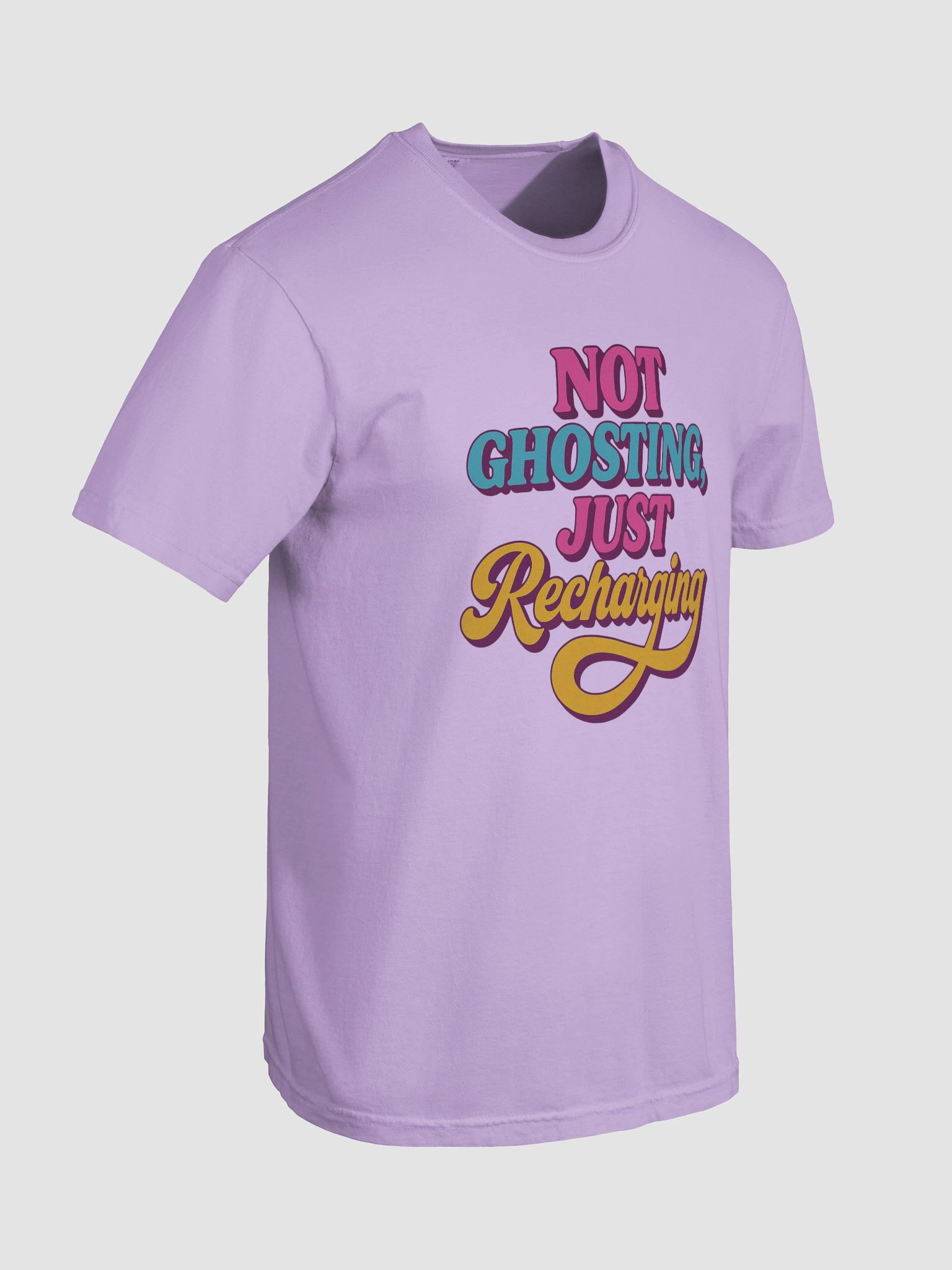 Not Ghosting, Just Recharging Graphic T-Shirt product image (8)