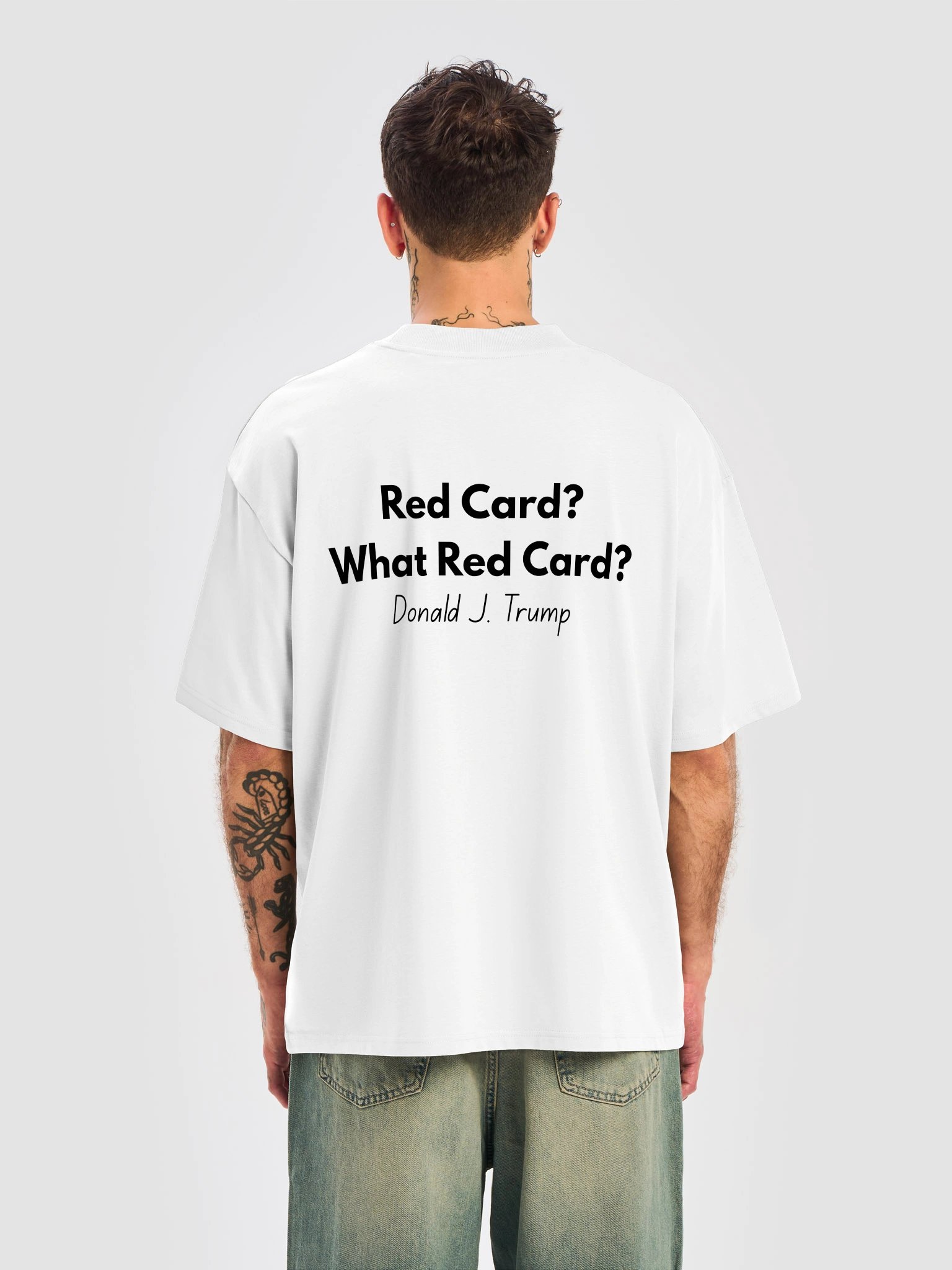 Red Card? What Red Card? Donald J. Trump T-Shirt - Balogun FIFA World Cup 2026 product image (2)