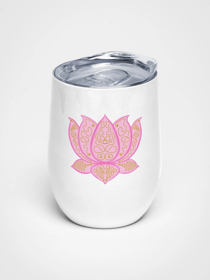 Lotus Elegance Wine Tumbler product image (1)