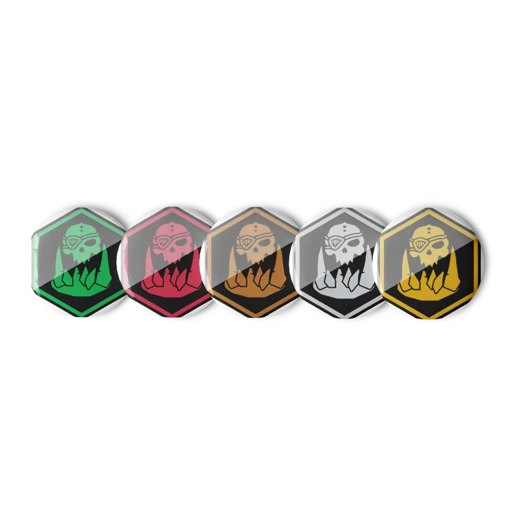 Above 2Y Sub Badges Pin Button Set product image (1)