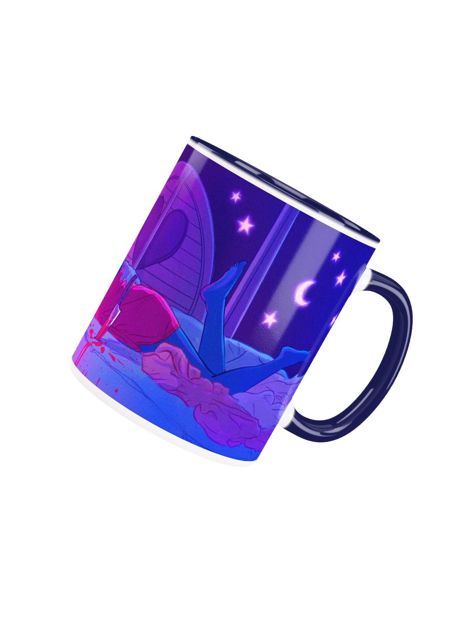 Bisexual Retro Slasher Subtle Pride Mug product image (8)
