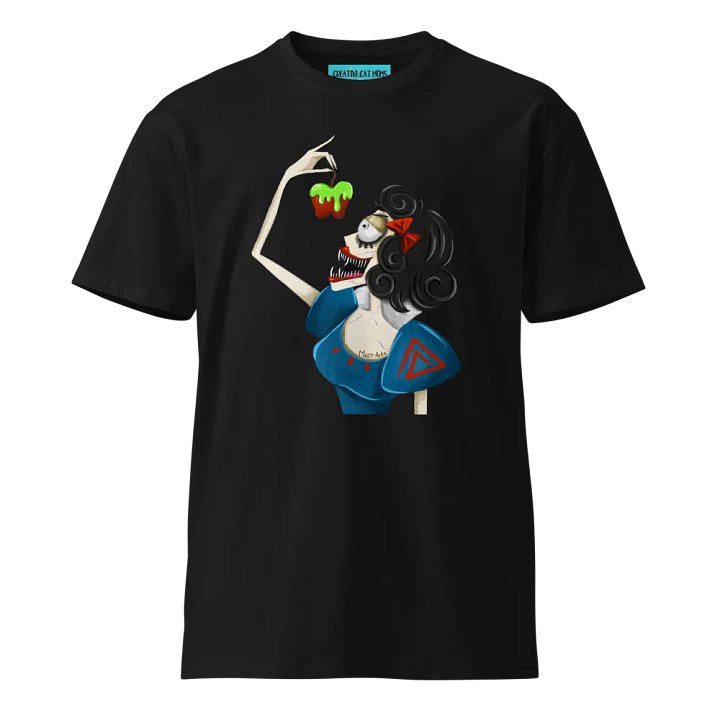 Evil White Graphic Printed T-shirt product image (1)