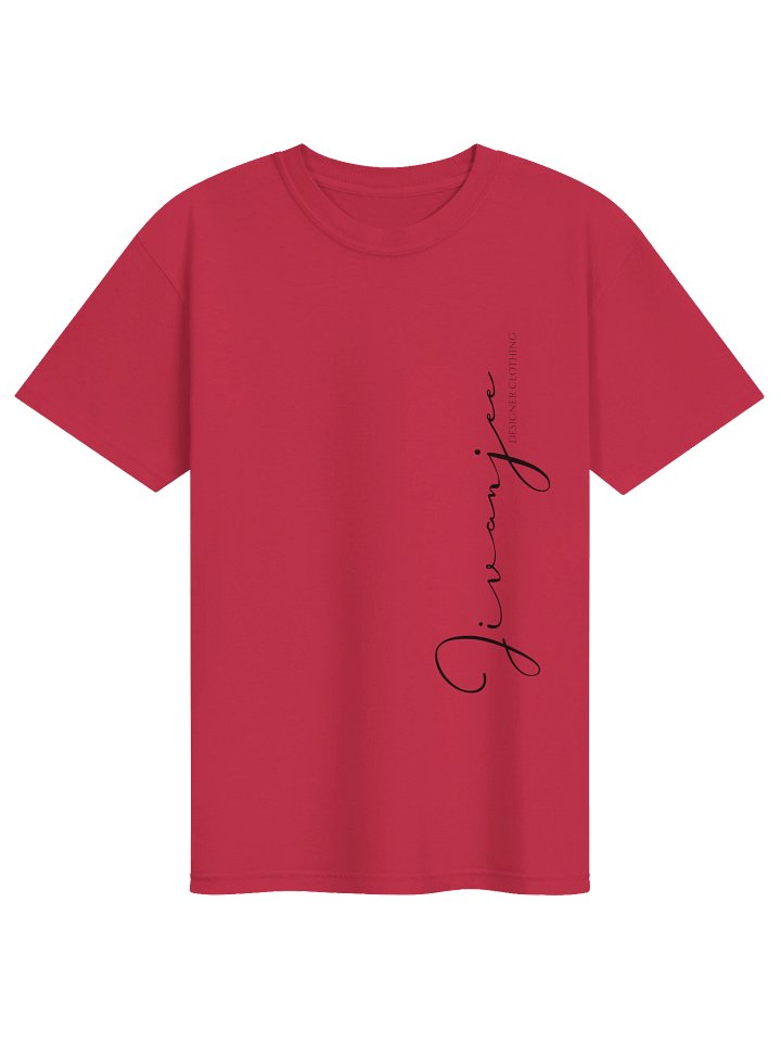 Jivanjee Designer - SIgnature logo tee red product image (1)