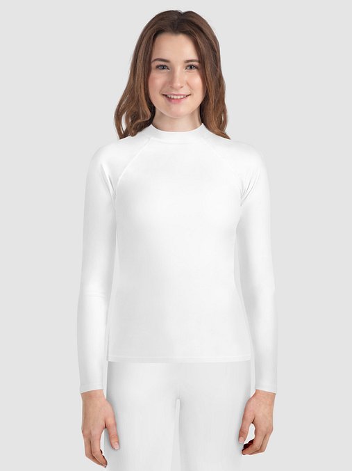 Photo showing All-Over Print Youth Rash Guard