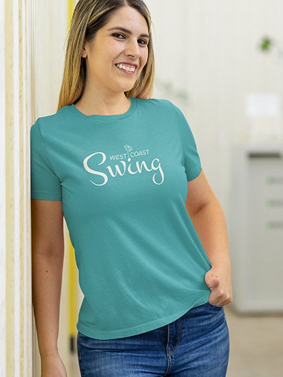 West Coast Swing Women’s Relaxed Fit Tee product image (71)