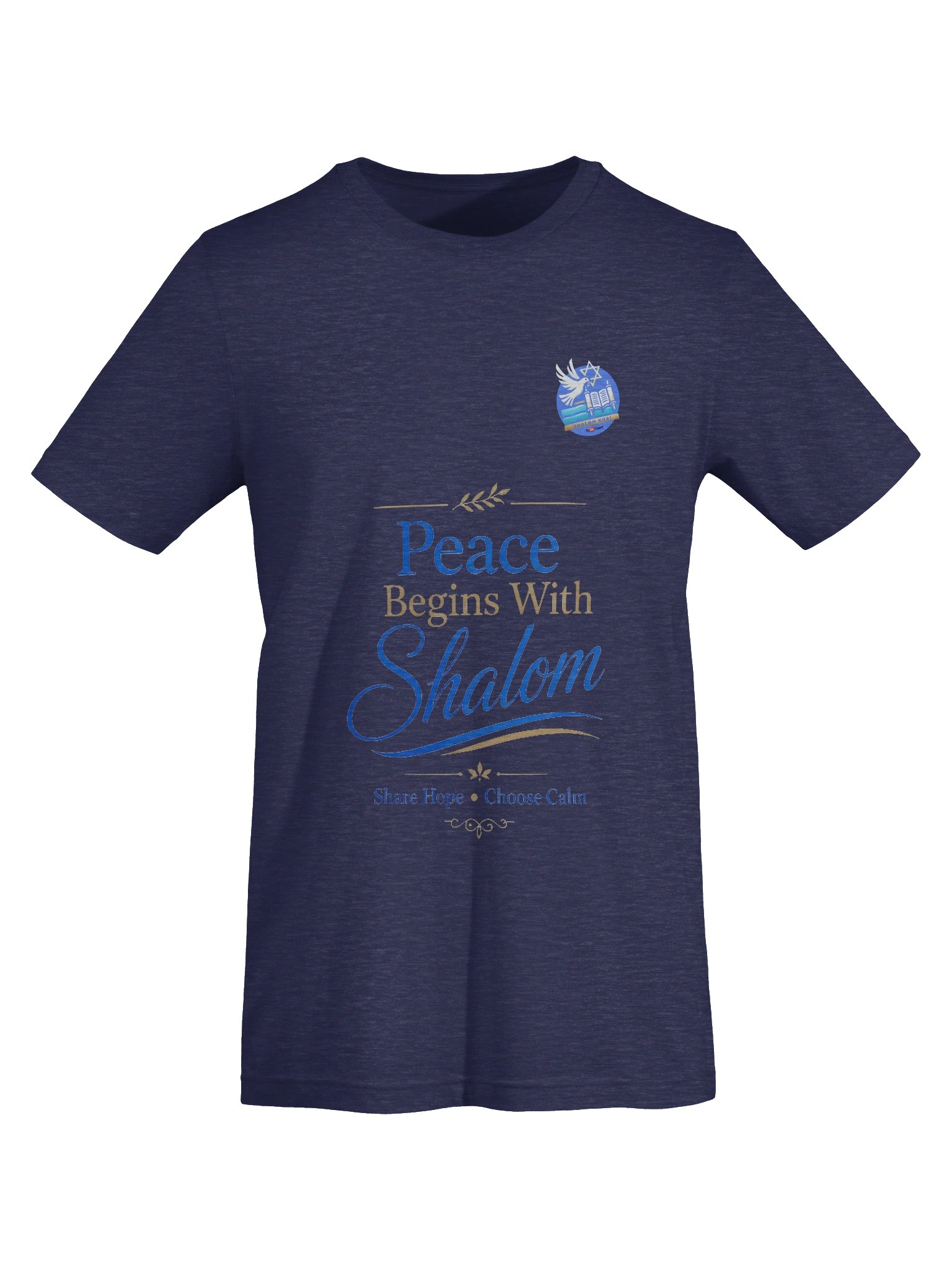 Peace Begins With Shalom Tee product image (25)