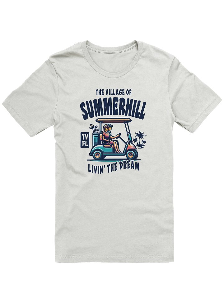 The Village of Summerhill TV FL Golf Cart Design T-Shirt product image (4)