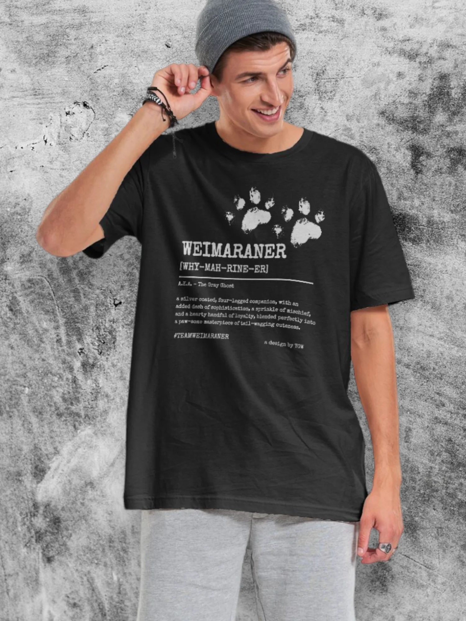 Definition of Weimaraner V2 - Bella+Canvas Supersoft T-shirt product image (1)