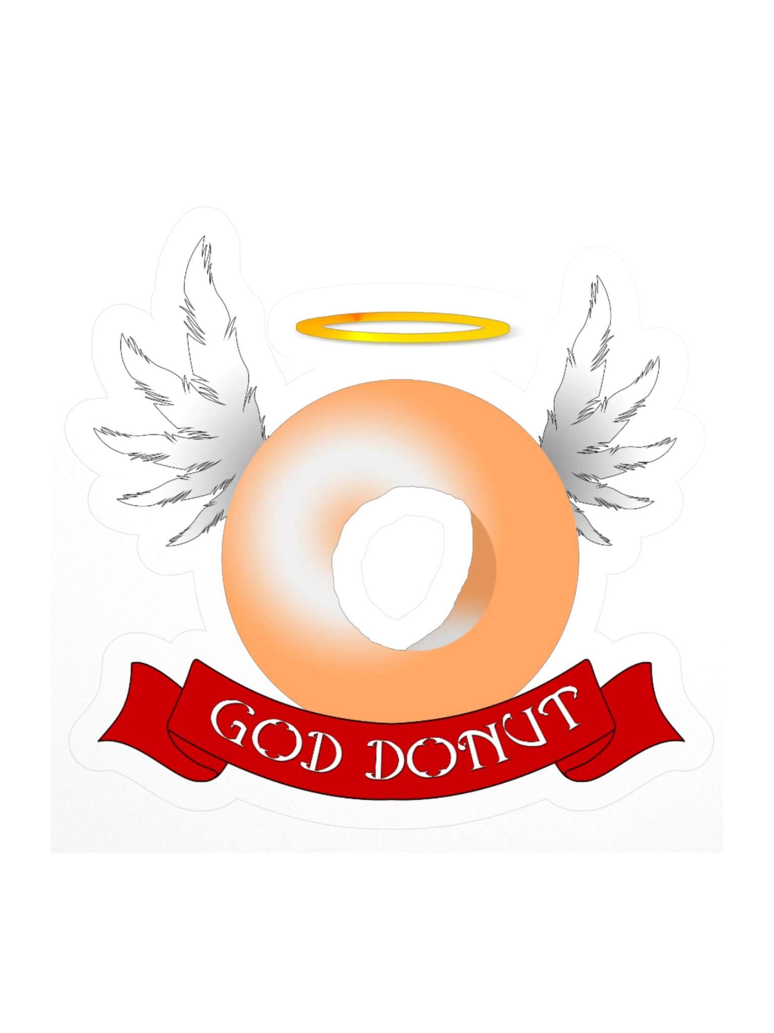 God Donut! Sticker product image (1)