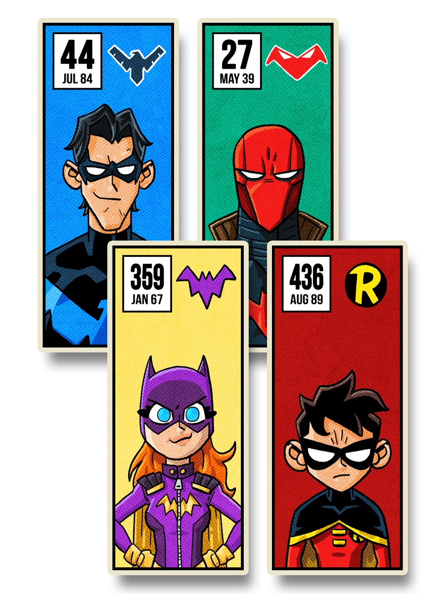 Batfamily Sticker Pack product image (1)