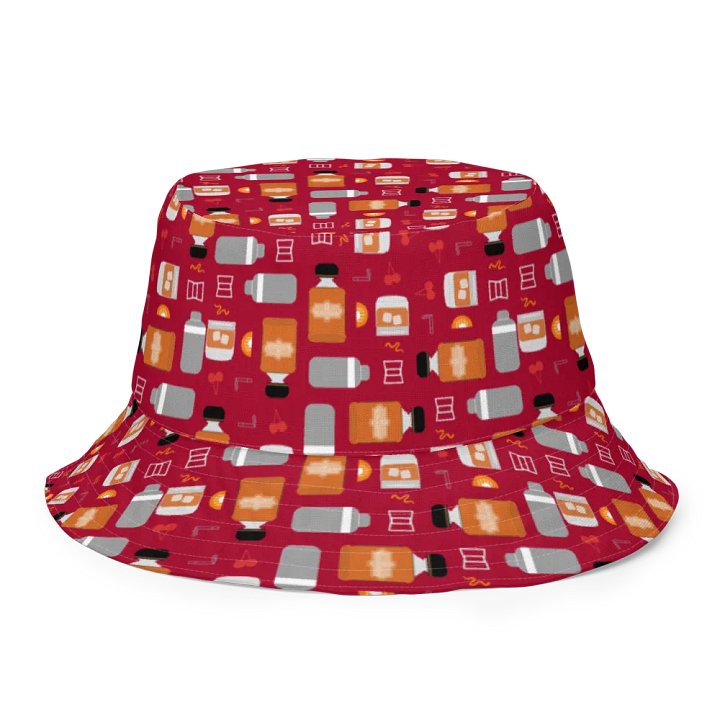 Bourbon Pattern Reversible Bucket Hat product image (1)