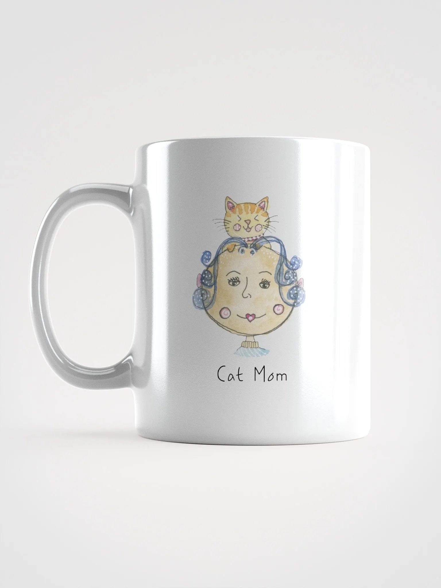 Whimsical Cat Mom Mug product image (1)