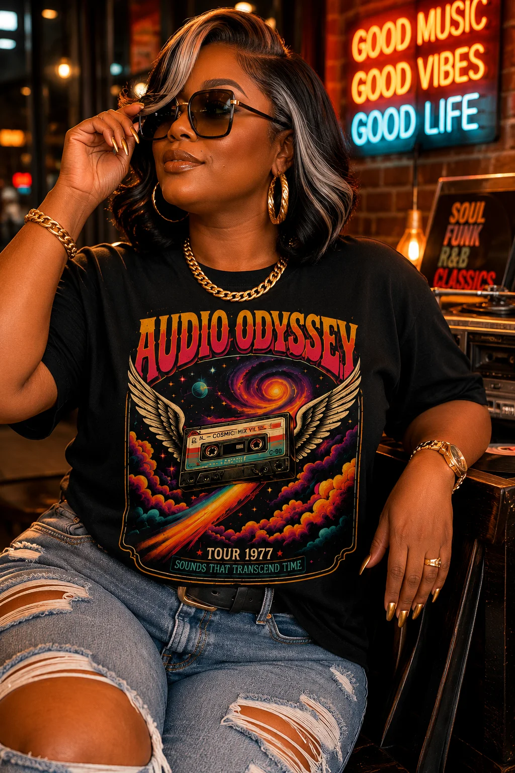 Audio Odyssey Cosmic Mix Tee product image (9)