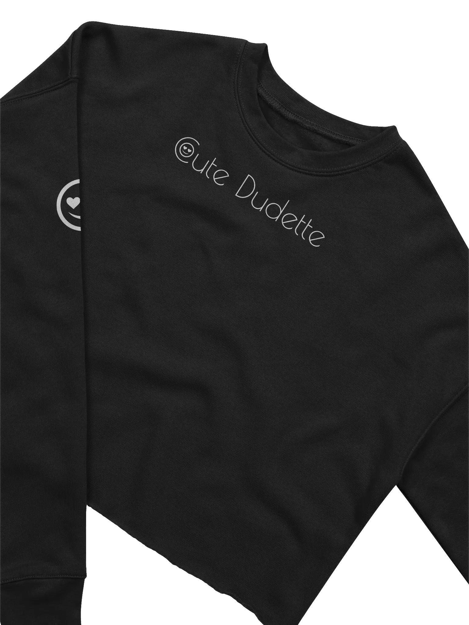 Cute Dudette Crop Sweatshirt product image (13)