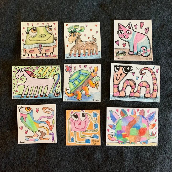 Small Drawings (see varieties!) product image (1)