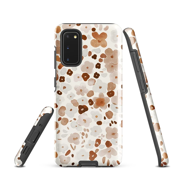 WATERCOLOR FLOWER GARDEN BEIGE Samsung® Tough Case product image (1)