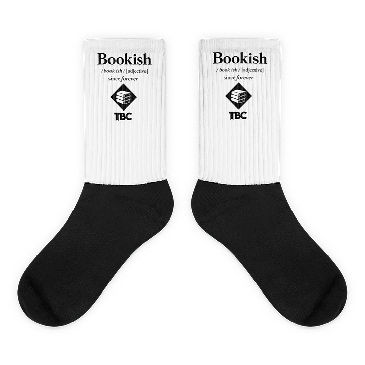 Bookish Stack Crest Socks product image (1)