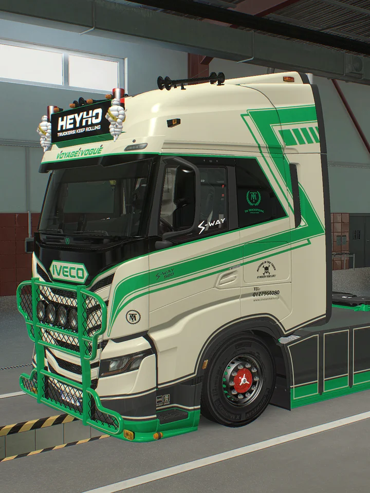 Iveco S Way Paintjob | Changeable Multi Color Skin | Compatible with Tuning Pack by MDT product image (2)