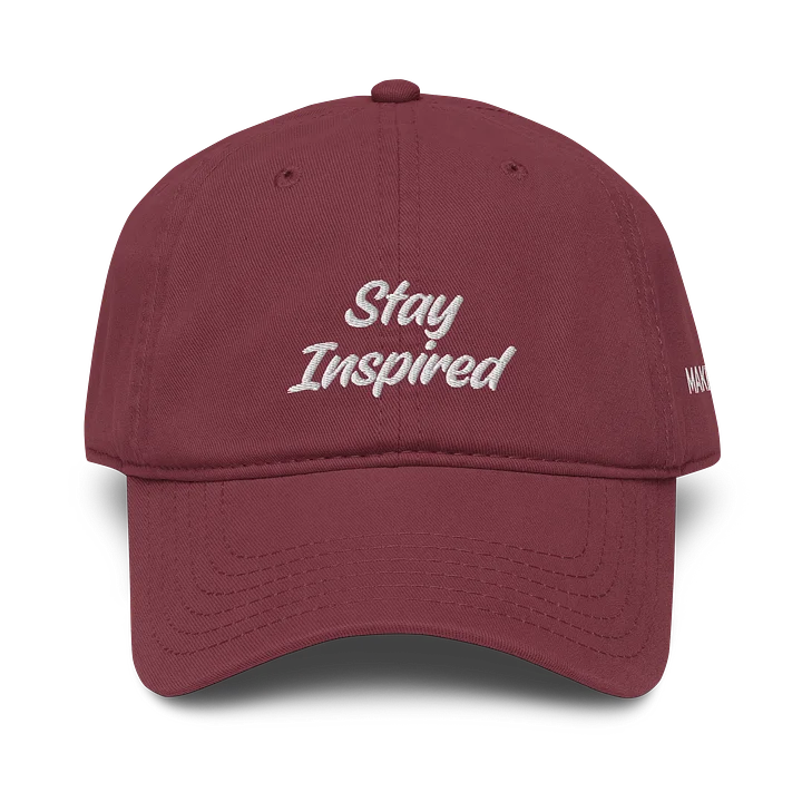 "STAY INSPIRED" DAD HAT product image (21)