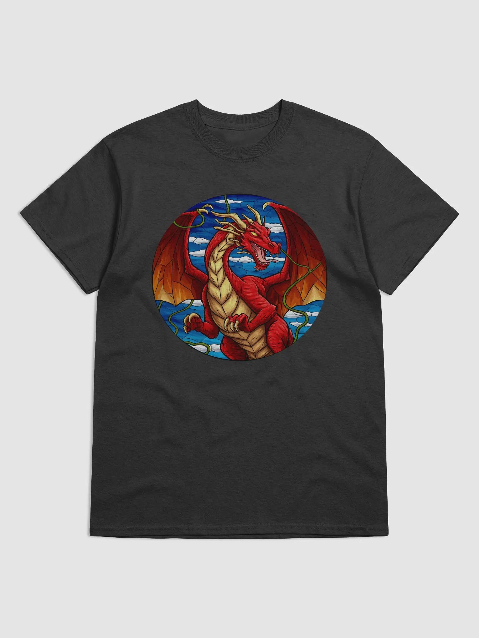 Stained Glass Red Dragon product image (4)