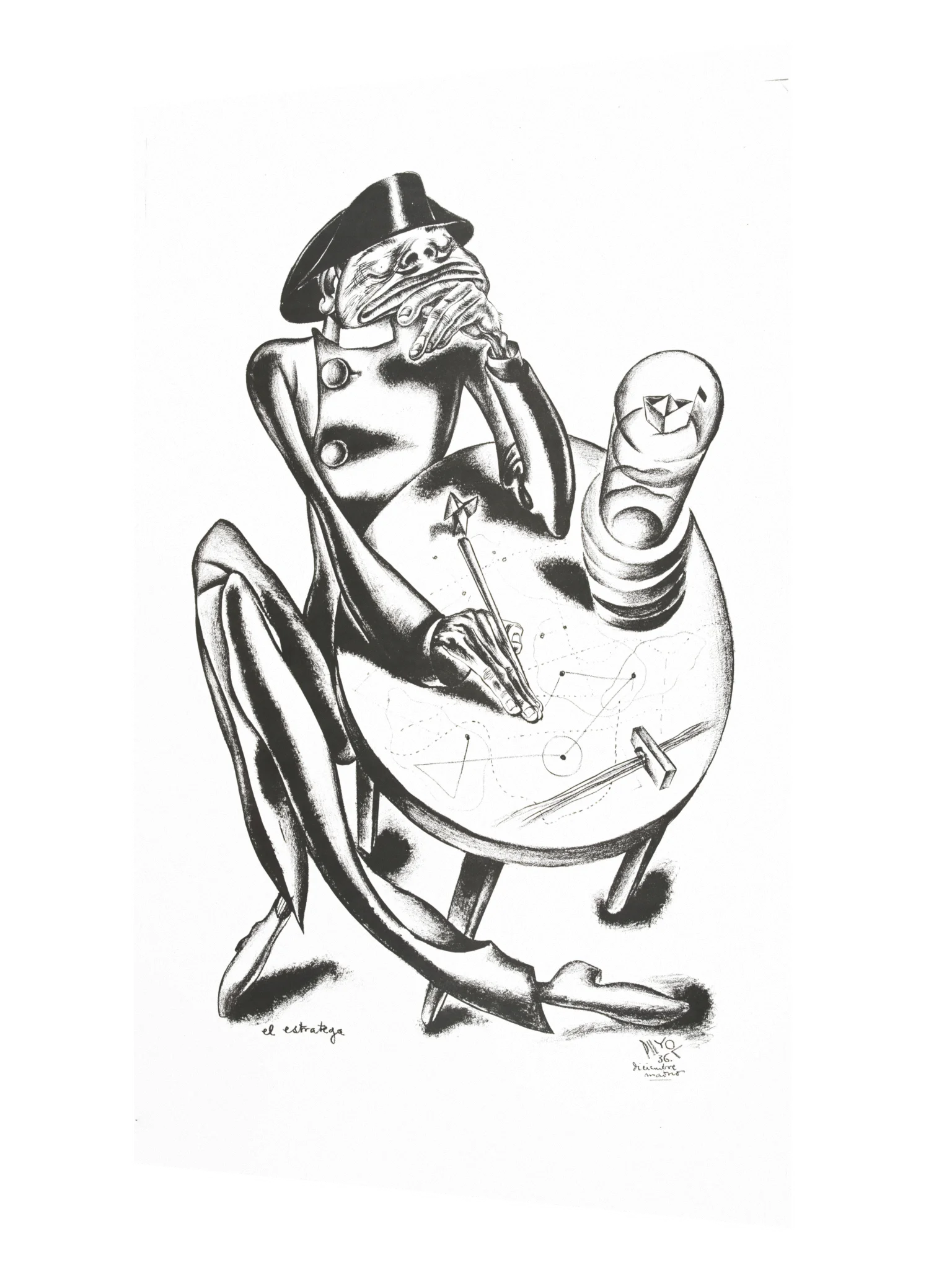 El Estratega (The Strategist) Poster product image (2)