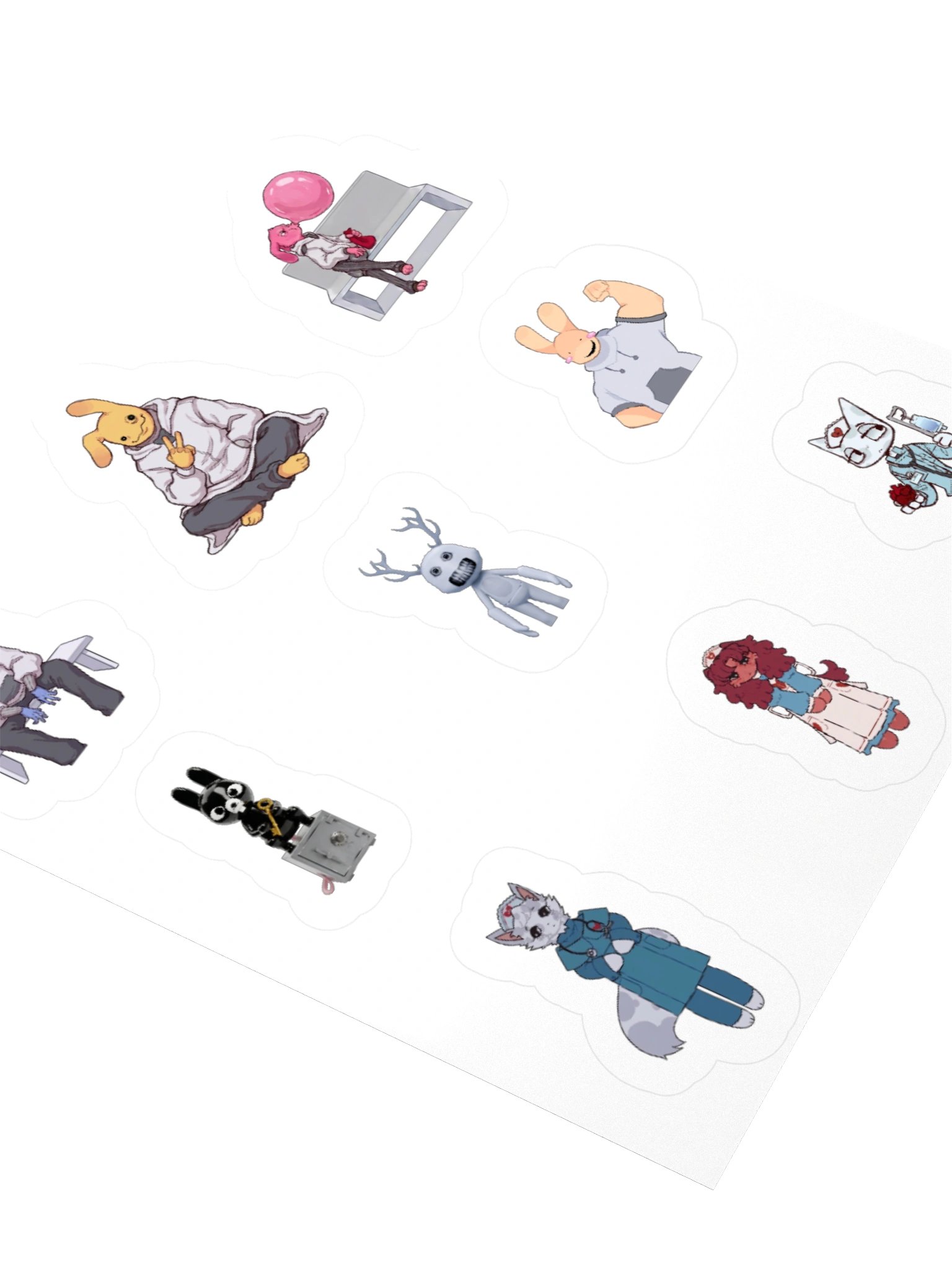 Animal Hospital Kiss Cut Stickers product image (9)