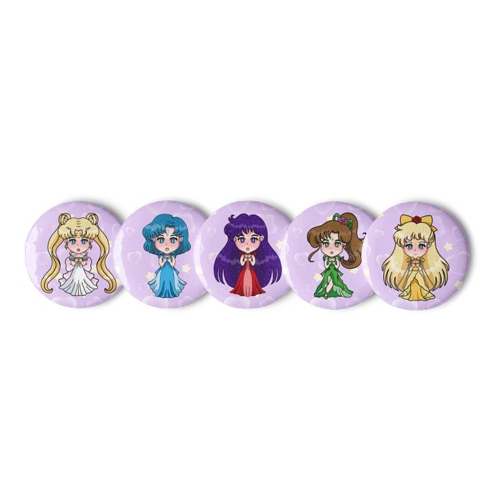 Princess Inner Senshi Buttons *2024* Variant 1 product image (2)
