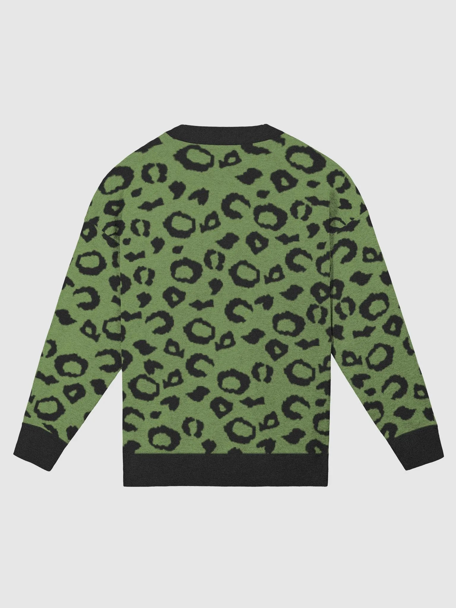 Level5 Leopard Print Relaxed Fit Sweater product image (8)